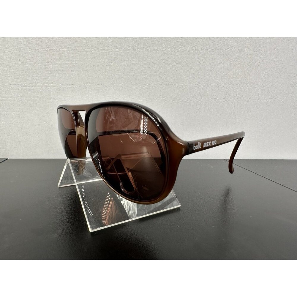 Vintage Bolle Irex 100 Pilot Brown Frames Mande In France